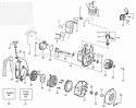 Page B Diagram and Parts List for Type2 Poulan Leaf Blower / Vacuum