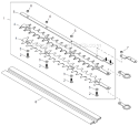Page L Diagram and Parts List for  Shindaiwa Hedge Trimmer