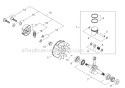 Page C Diagram and Parts List for T12612001001 - T12612999999 Shindaiwa Hedge Trimmer