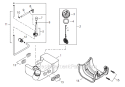 Page H Diagram and Parts List for T12612001001 - T12612999999 Shindaiwa Hedge Trimmer