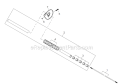 Page K Diagram and Parts List for T12711001001 - T12711999999 Shindaiwa Hedge Trimmer