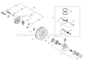 Page C Diagram and Parts List for T12711001001 - T12711999999 Shindaiwa Hedge Trimmer
