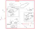 Page K Diagram and Parts List for  Shindaiwa Hedge Trimmer