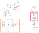 Page D Diagram and Parts List for  Shindaiwa Hedge Trimmer