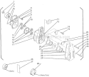 Camshaft Diagram and Parts List for  Shindaiwa Hedge Trimmer