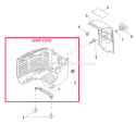 Page C Diagram and Parts List for  Shindaiwa Hedge Trimmer