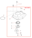 Page F Diagram and Parts List for  Shindaiwa Hedge Trimmer