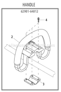Page J Diagram and Parts List for  Shindaiwa Trimmer