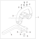 Page M Diagram and Parts List for EPA2 Shindaiwa Trimmer