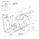 Hydraulics Group (985538) Diagram and Parts List for  Simplicity Lawn Tractor