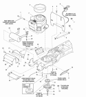 Engine Group - Electric Clutch - 18Hp  20Hp Briggs  Stratton Vanguard (986773 986943 987204) Diagram and Parts List for  Simplicity Lawn Tractor