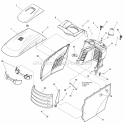 Hood Grille  Dash Group (986844 987234) Diagram and Parts List for  Simplicity Lawn Tractor