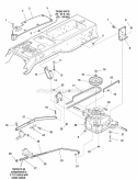 Transmission Group - Tuff Torq K57 (986603) Diagram and Parts List for  Simplicity Lawn Tractor