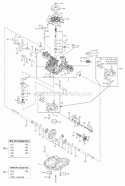 Transmission Service Parts - Tuff Torq K46Bl (1729589) Diagram and Parts List for  Simplicity Lawn Tractor