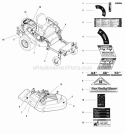 Decals Group - Safety  Common Diagram and Parts List for  Simplicity Lawn Tractor