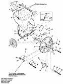 Housing  Rotor Group - Models 514  814 Diagram and Parts List for  Simplicity Chipper Shredder