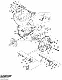 Housing  Rotor Group - Up To Serial No 5000 Diagram and Parts List for  Simplicity Chipper Shredder
