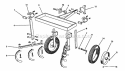 Page A Diagram and Parts List for  Simplicity Lawn Mower