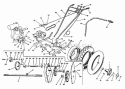 Tractor Group (3736I02) Diagram and Parts List for  Simplicity Lawn Mower