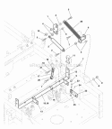 Motion Control Group - Lower (7010Mcgl) Diagram and Parts List for  Simplicity Lawn Tractor