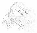 Motion Control Group - Upper (7010Mcgu) Diagram and Parts List for  Simplicity Lawn Tractor
