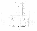 Fuel Supply Hose  Tank Replacement Part Group (SN 139  Above) (7087Trg2) Diagram and Parts List for  Simplicity Lawn Tractor