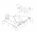 Motion Control Group - Lower (7087Mcgl) Diagram and Parts List for  Simplicity Lawn Tractor