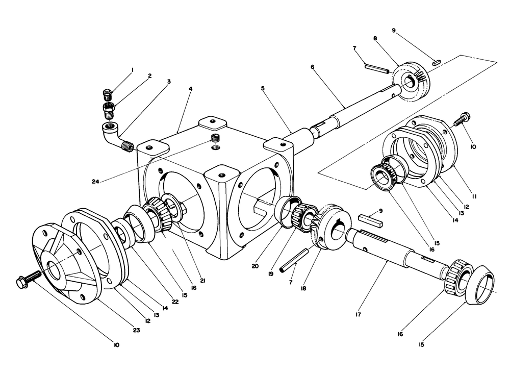Part Location Diagram of 62-3350 Toro Gear