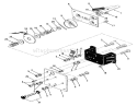 Power Disconnect Assembly Diagram and Parts List for 1982 Toro Lawn Tractor