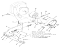 Page C Diagram and Parts List for 1983 Toro Lawn Tractor
