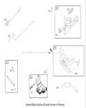 Governor Assembly Diagram and Parts List for 230000001-230999999 - 2003 Toro Lawn Mower