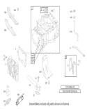 Cylinder Assembly Diagram and Parts List for 230000001-230999999 - 2003 Toro Lawn Mower