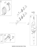 Crankshaft, Piston, Ring and Connecting Rod Diagram and Parts List for 290000001-290999999 - 2009 Toro Lawn Mower