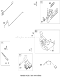 Governor Assembly Diagram and Parts List for 290000001-290999999 - 2009 Toro Lawn Mower