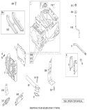 Cylinder Assembly Diagram and Parts List for 290000001-290999999 - 2009 Toro Lawn Mower