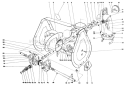 Auger Assembly Diagram and Parts List for 1000001-1999999 - 1991 Toro Snow Blower