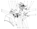 Engine Diagram and Parts List for 1000001-1999999 - 1991 Toro Snow Blower