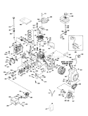 Page E Diagram and Parts List for 39000001-39999999 - 1993 Toro Snow Blower
