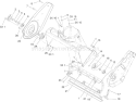 Rotor Housing and Scraper Assembly Diagram and Parts List for 290000001-290999999 - 2009 Toro Snow Blower