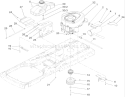 Engine Assembly Diagram and Parts List for 250000001-250999999 - 2005 Toro Lawn Tractor