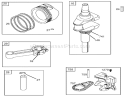 Crankshaft Assembly Diagram and Parts List for 250000001-250999999 - 2005 Toro Lawn Tractor