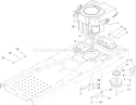 Engine and Clutch Assembly Diagram and Parts List for 270000001-270999999 - 2007 Toro Lawn Tractor
