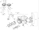 Crankcase Assembly Diagram and Parts List for 270000001-270999999 - 2007 Toro Lawn Tractor