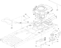 Engine and Clutch Assembly Diagram and Parts List for 280000001-280999999 - 2008 Toro Lawn Tractor