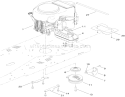 Engine and Clutch Assembly Diagram and Parts List for 310000001-310999999 - 2010 Toro Lawn Tractor