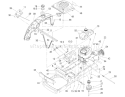 Engine Assembly Diagram and Parts List for 240000001-240999999 - 2004 Toro Lawn Tractor