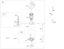 Starter Assembly Diagram and Parts List for 240000001-240999999 - 2004 Toro Lawn Tractor