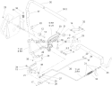Control Assembly Diagram and Parts List for 240000001-240999999 - 2004 Toro Lawn Tractor
