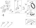 Governor Assembly Diagram and Parts List for 250000001-250999999 - 2005 Toro Lawn Tractor