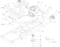 Engine Assembly Diagram and Parts List for 260000001-260999999 - 2006 Toro Lawn Tractor